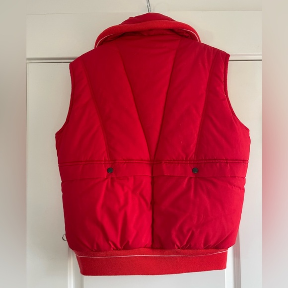 Vintage Obermeyer Red Puffer Vest - L - Picture 6 of 6